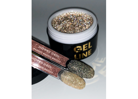 FLICKERING DARK LINE BUILDER GEL - SHIMMER SHEEN 15ml